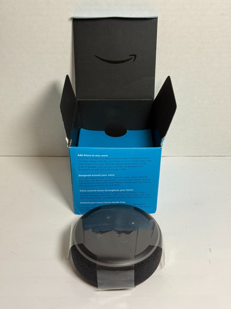 Amazon Echo Dot (3rd Generation) Smart Speaker with Alexa - Charcoal B5