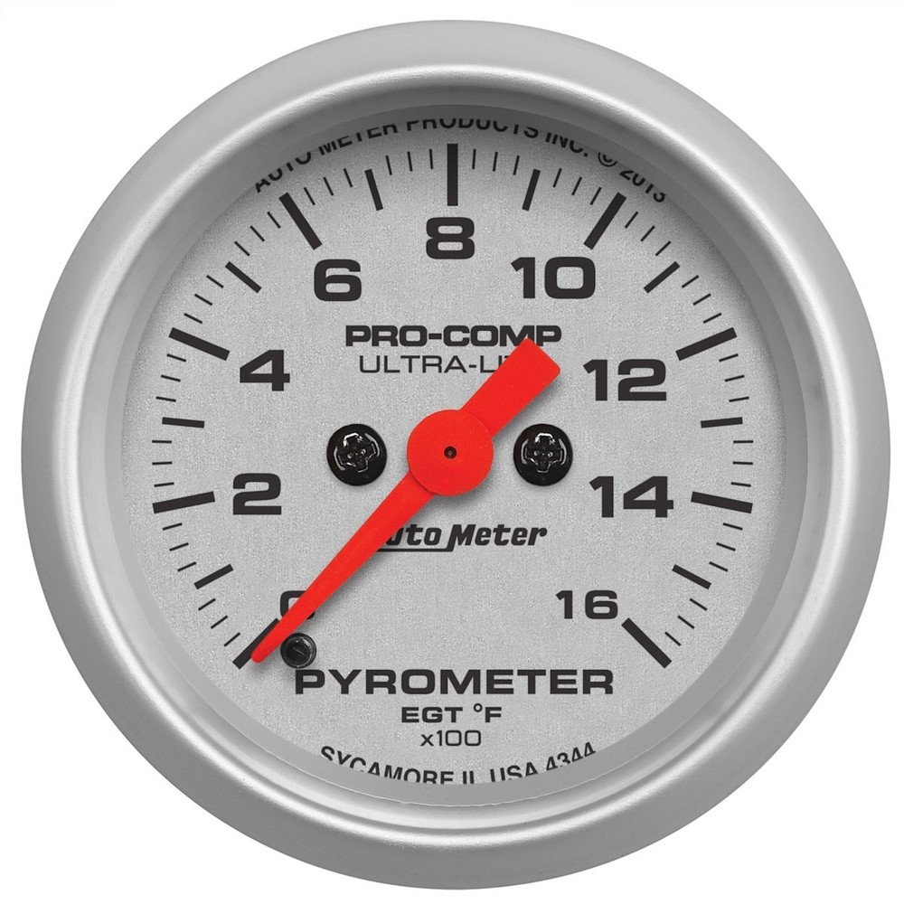 4344 Autometer Pyrometer Gauge