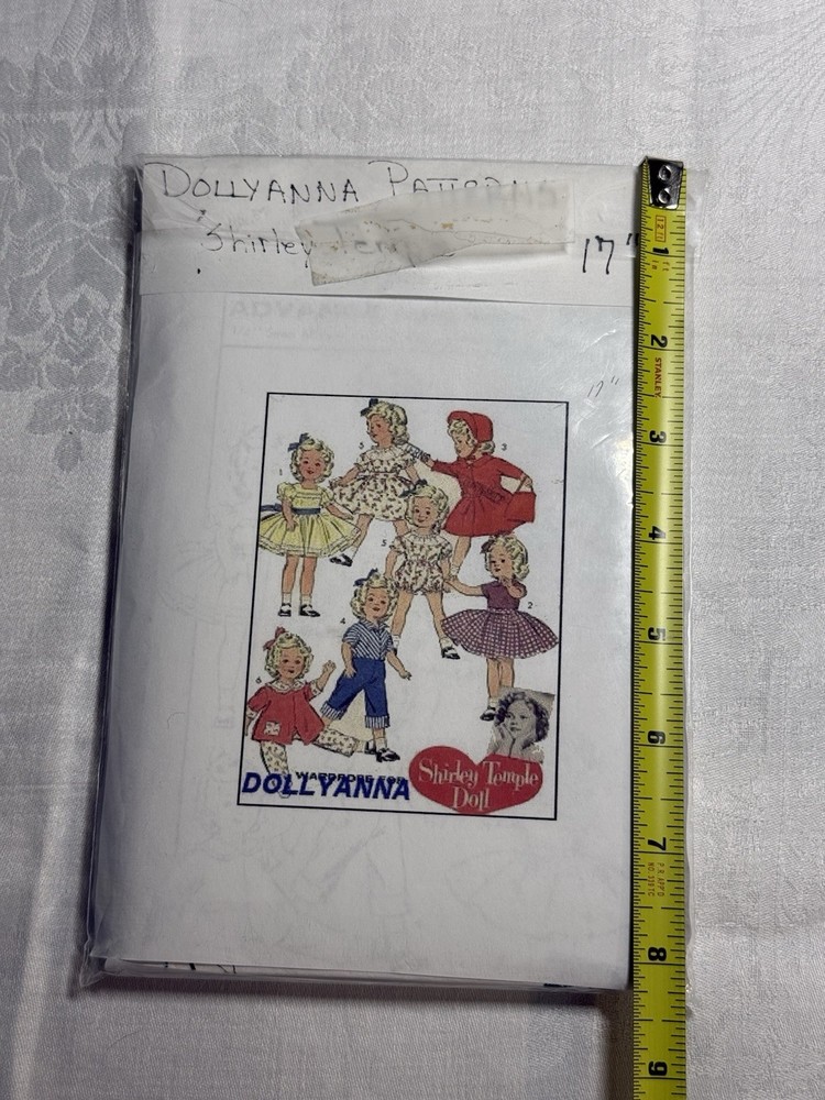 Shirley Temple 17 In Doll Patterns Copies