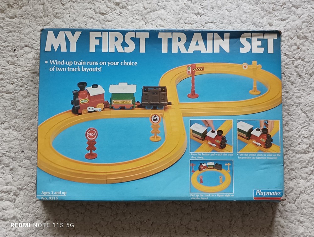 VINTAGE MY FIRST TRAIN  FROM 1987
