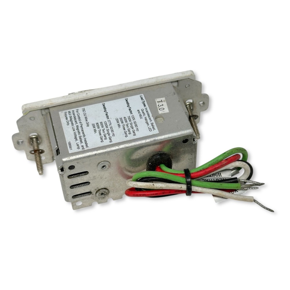 WattStopper PW-101D PIR Dimmable Wall Switch Occupancy Sensor 120/277V White