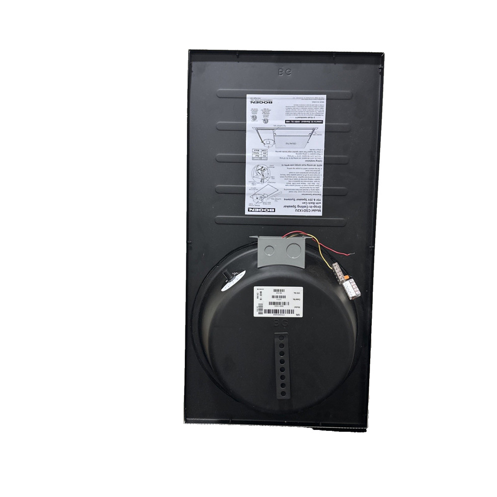 Bogen CSD1X2U-V2 2 Pk 1x2 Drop Ceiling Speaker Bright Wh (csd1x2uv2)