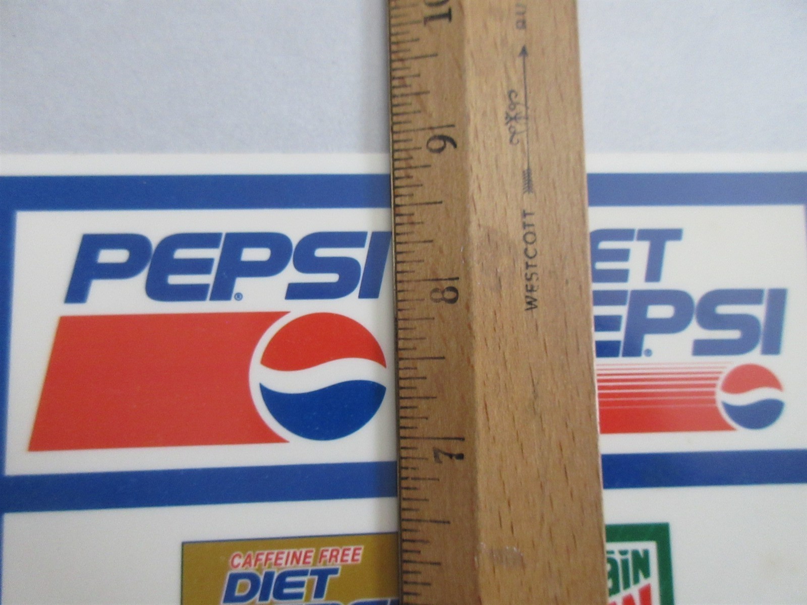 Pepsi-Cola Mountain Dew Pepsi 1990's sticker decal