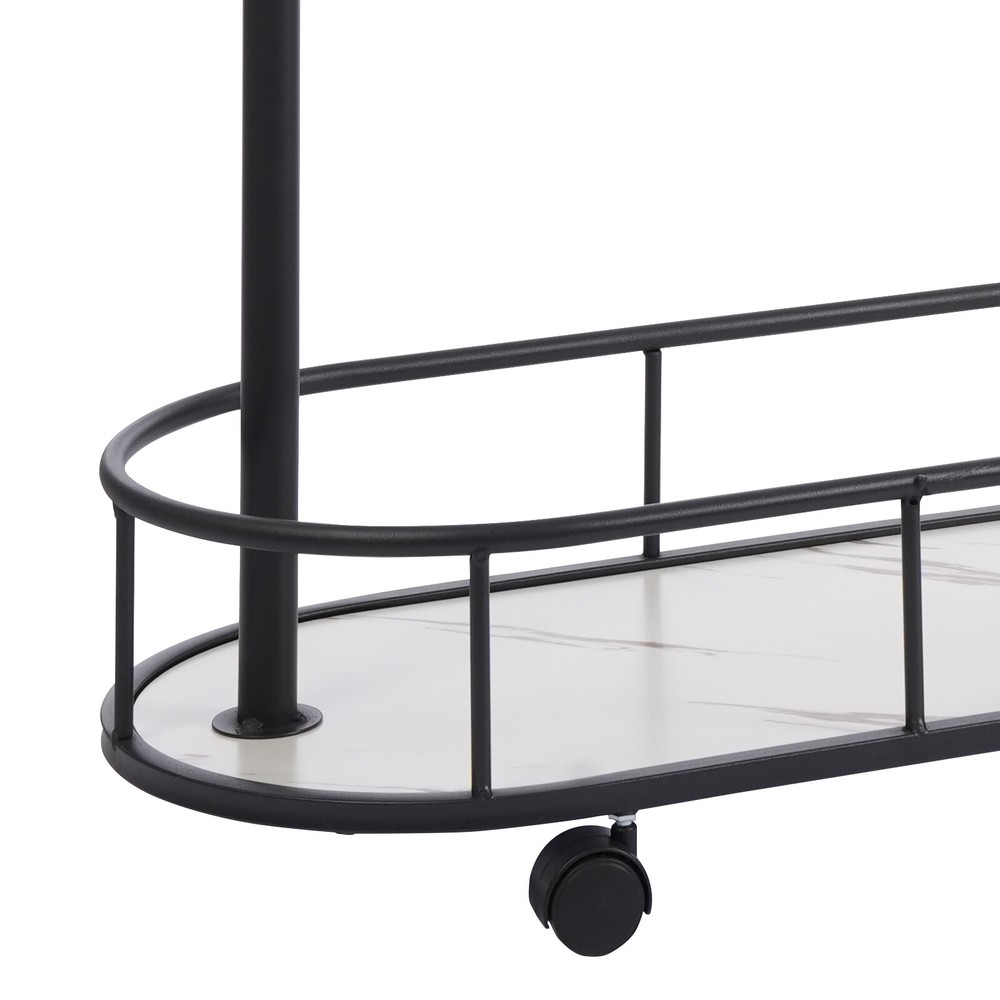 Clothes Rack, Movable Coat Rack, Coat Rack with Storage Basket