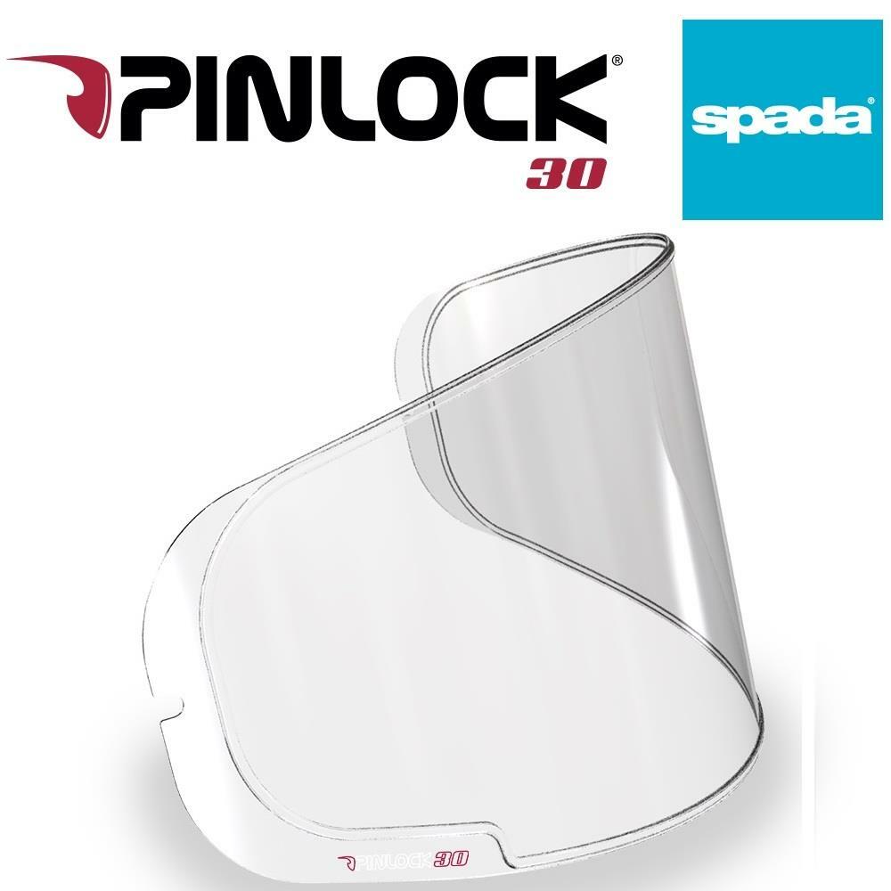Spada Orion Motorcycle Helmet Visor Pinlock Insert Clear Pixel Slate Whip