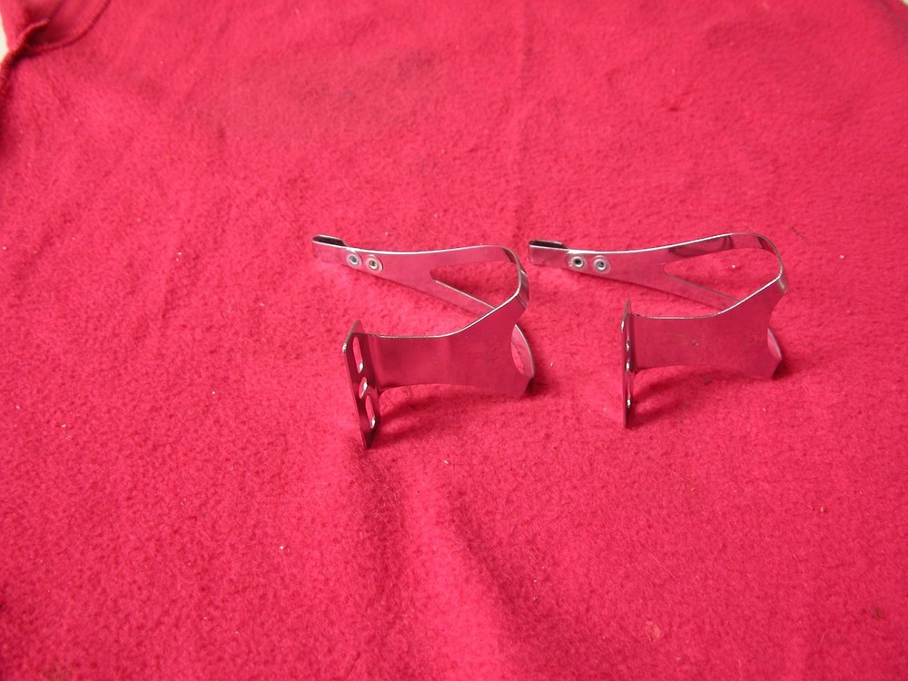 Christophe AFA Chrome Toe Clips 50mm