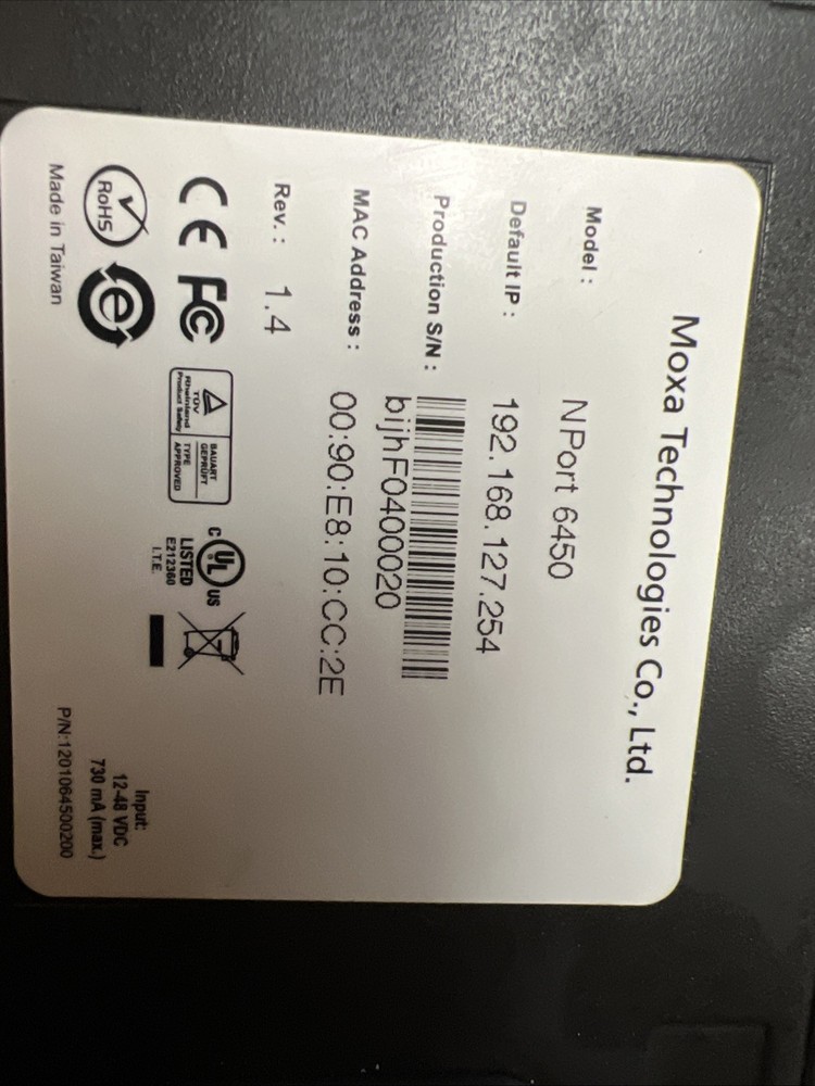 Moxa NPort 6450 Secure Device Server Module Free Shipping