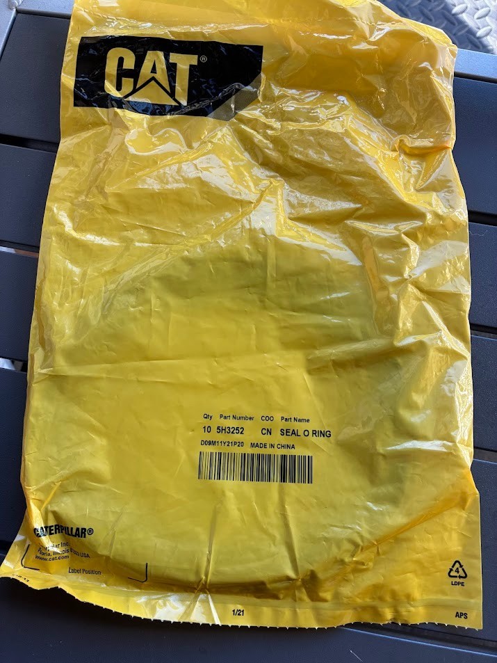 5H-3252: 145.64mm Inside Diameter Seal-O-Ring