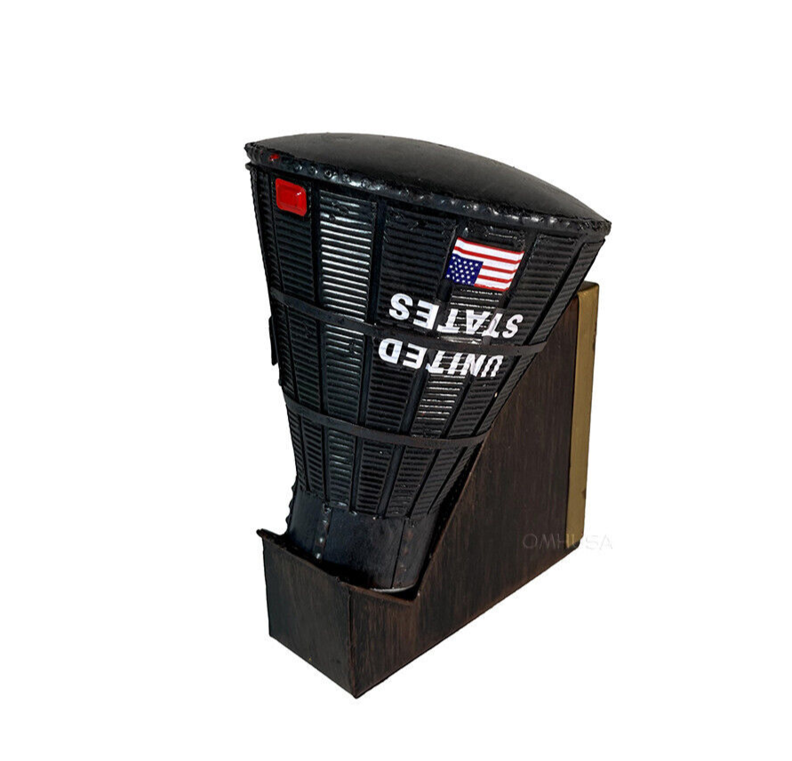 Gemini IV Capsule 1965 Spacecraft Metal Model 6" NASA Spacewalk Space Mission