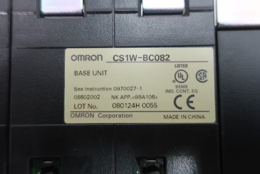 Omron CS1W-BC082 Base Module 8 Slot
