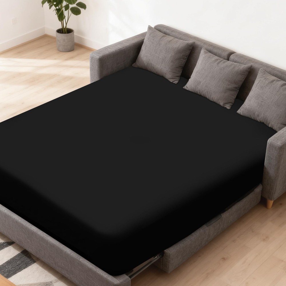 Sleeper Sofa Queen Sheet Fitted Only, Queen Sleeper Sofa Bed Sheets 60" x 74" wi