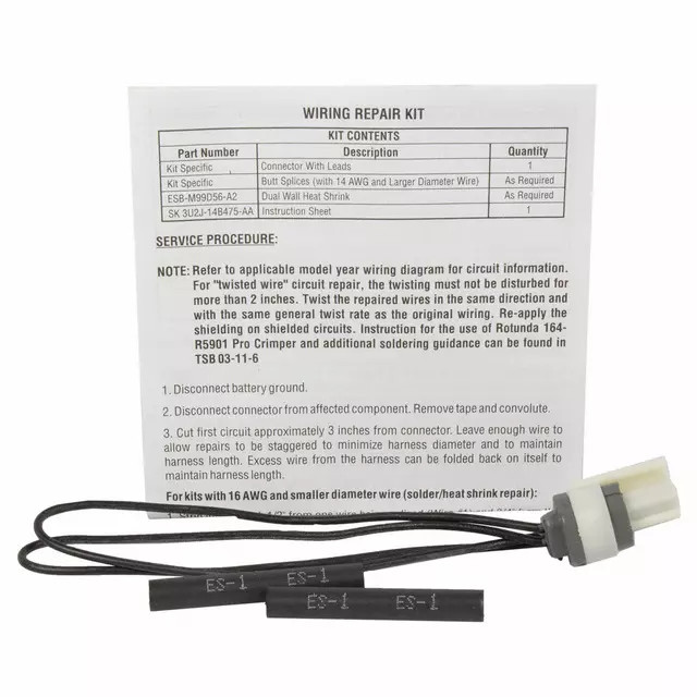 Genuine Motorcraft Electrical Pigtail WPT-216