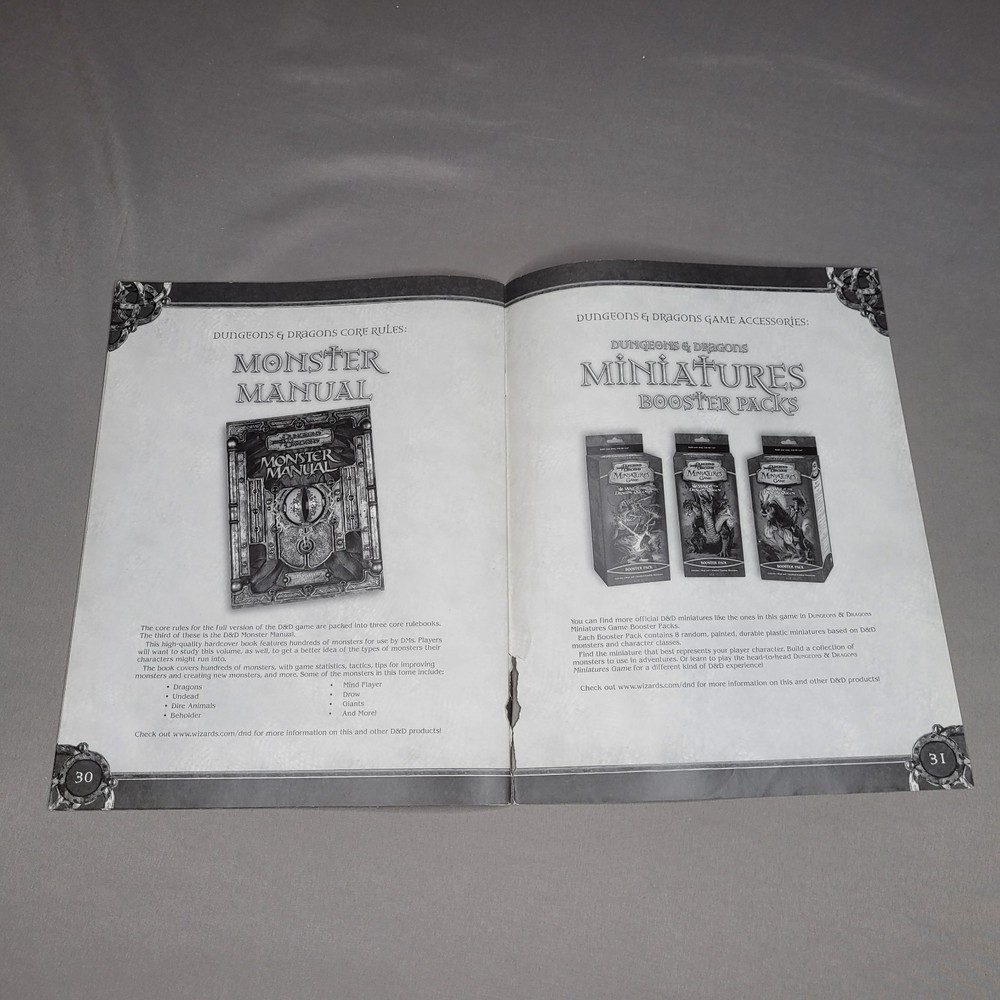 Dungeons And Dragons Basic Game Advanced Rulebook Rule Book Replacement 2006 D&D