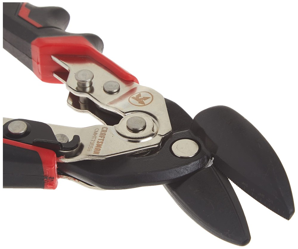 CRAFTSMAN Aviation Snips, Offset Left CMHT73559
