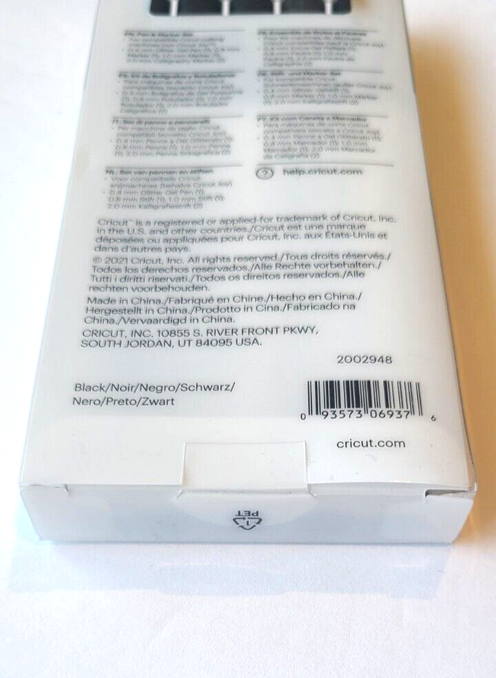 Cricut Multi Pen Set, Black 5 Pcs 2002948