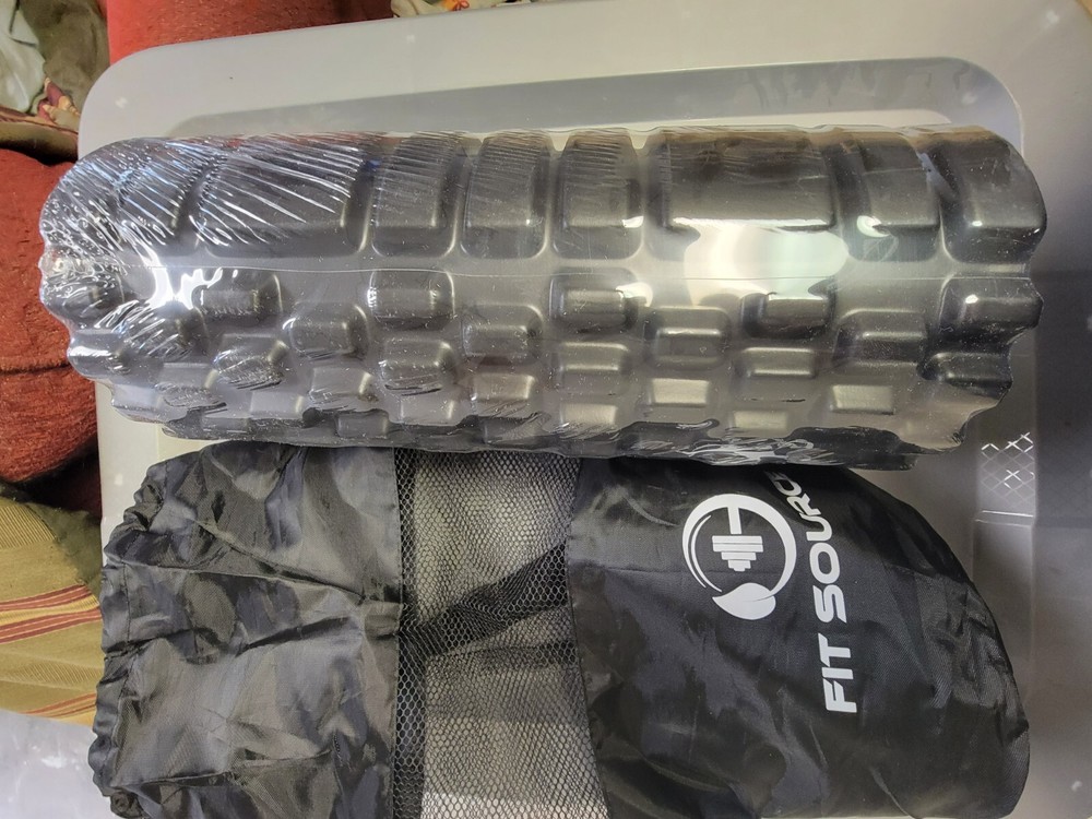 Foam Roller High-Density & Muscle Roller Deep Tissue Massage Back Roller w/Bag