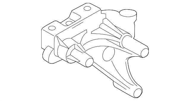 Genuine Volkswagen Bracket 04L-199-207