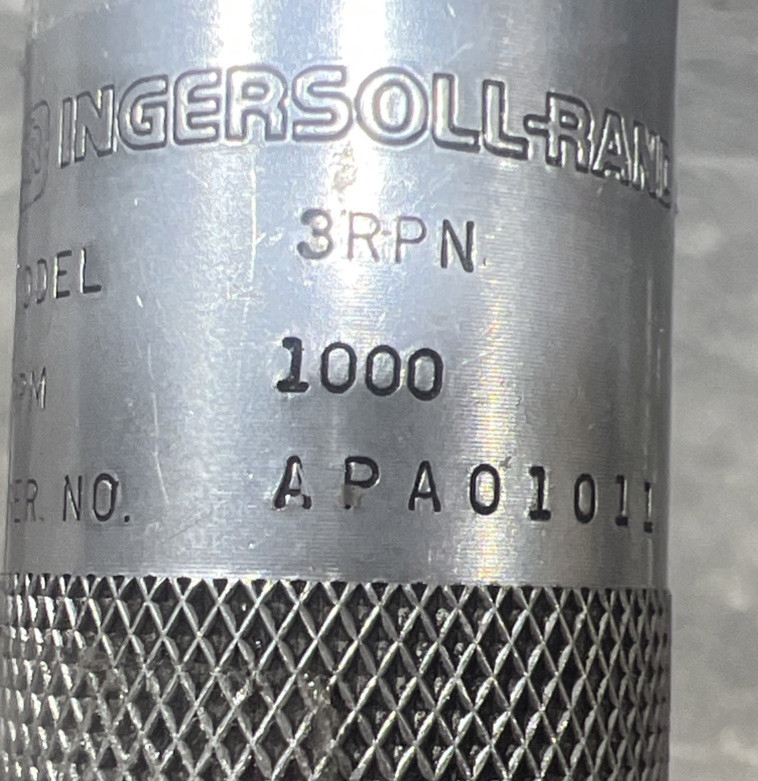 Ingersoll Rand 3RPN Inline Nutrunner Pneumatic Screwdriver. BIN 303-2