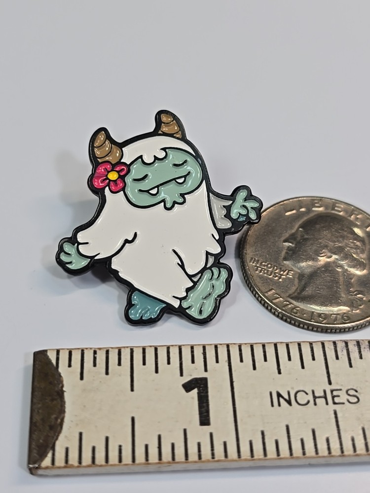 Cute Cryptids Yeti Lapel Pin