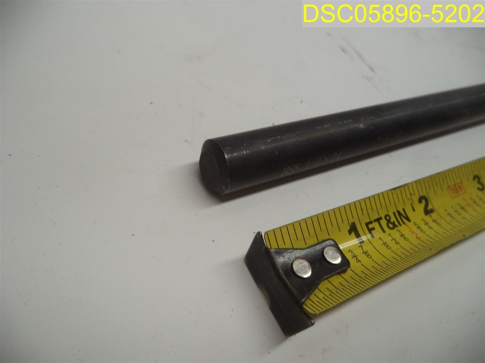 1/2" x 24" HSS Extra Long Drill Bit, Straight Shank