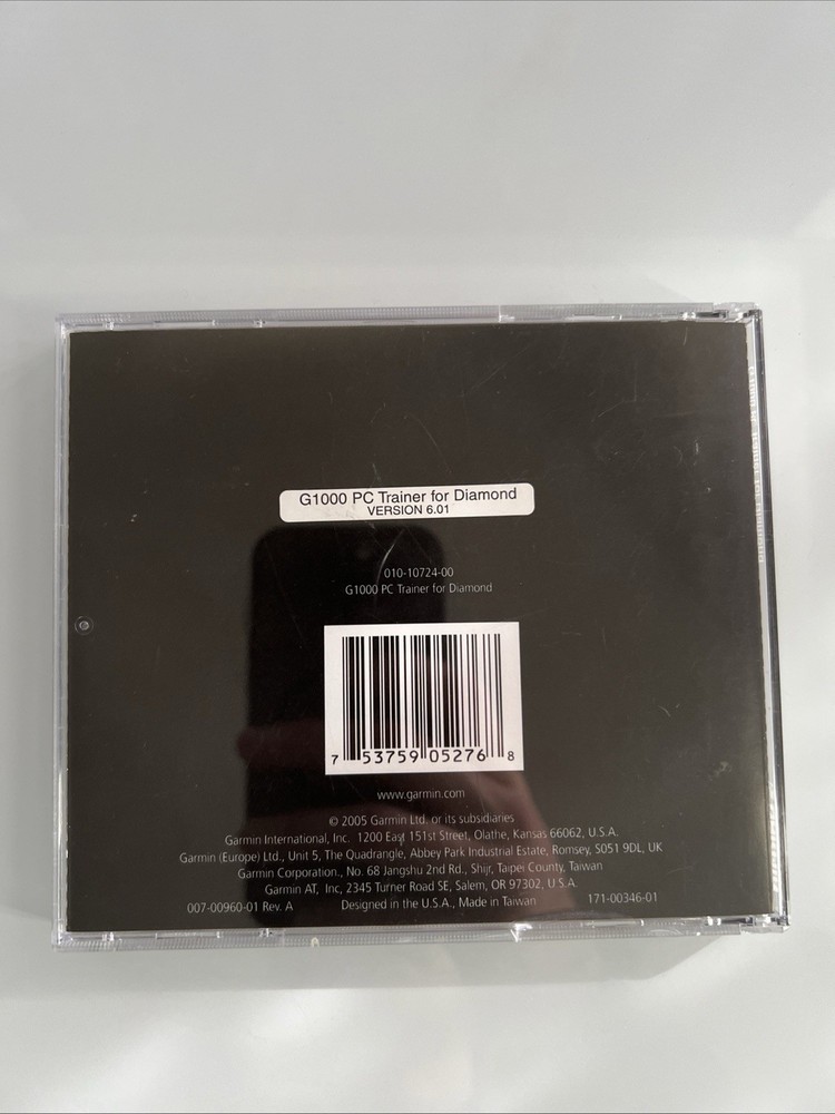 Garmin G1000 PC Trainer For Diamond Version 6.01
