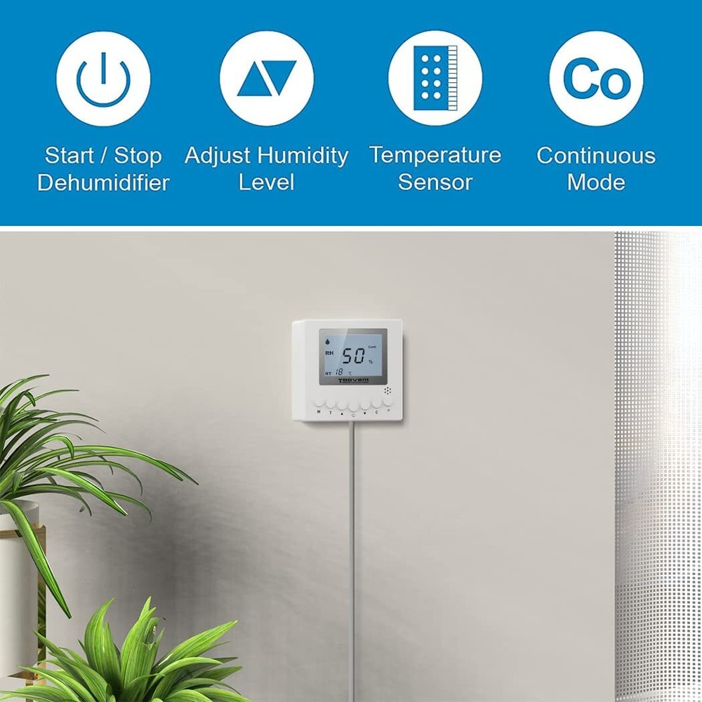 Remote Controller for Digital Humidity, Temperature, Adapt The Humidity Level