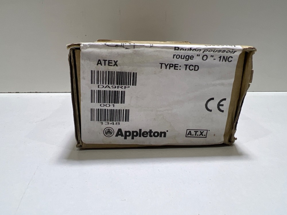 Appleton DA9RP Bouton Poussoir TCD , Appleton 093914