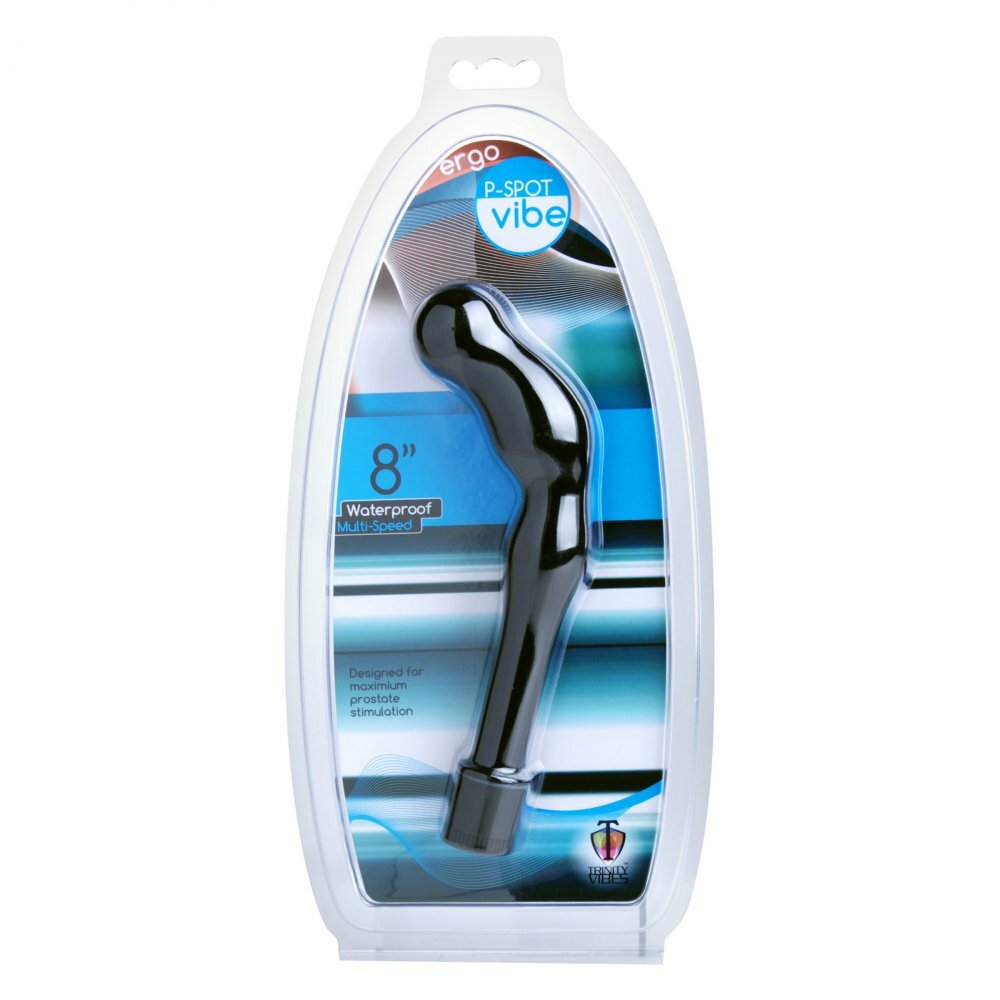 8" Ergo P-Spot Vibe Multi-Speed Waterproof Prostate Massager