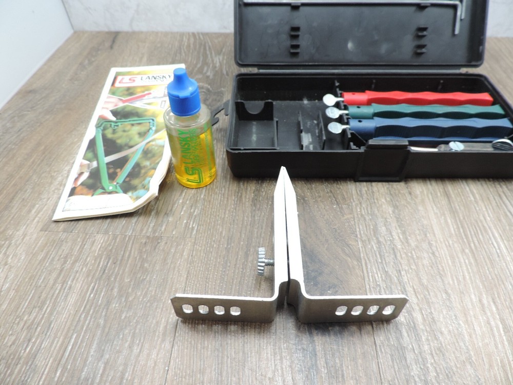 Lansky 3 Stone Knife Sharpening Kit