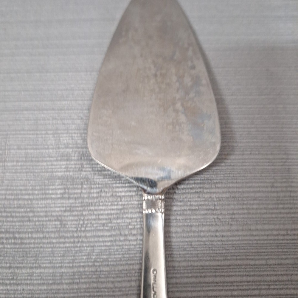 Walace 18/10 Stainless Cake Pie Server Coin Edge