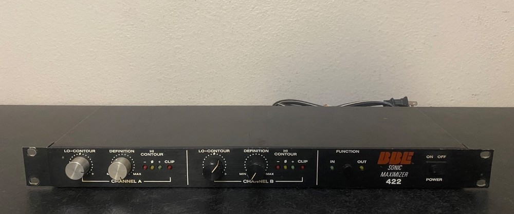 BBE Sonic Maximizer 422 Rack Mount Pro Audio, Tested GOOD!