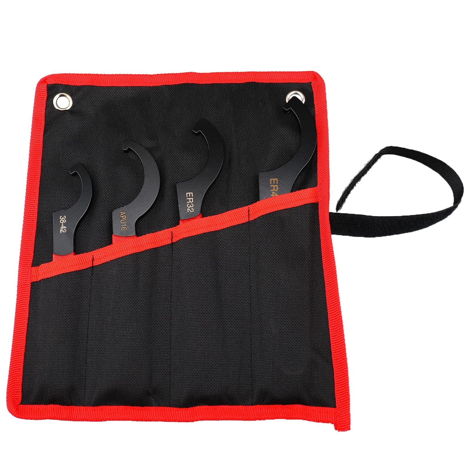 4 pcs Coilover Adjustment Spanner Wrench Heavy Duty Steel C Spanner Set for M