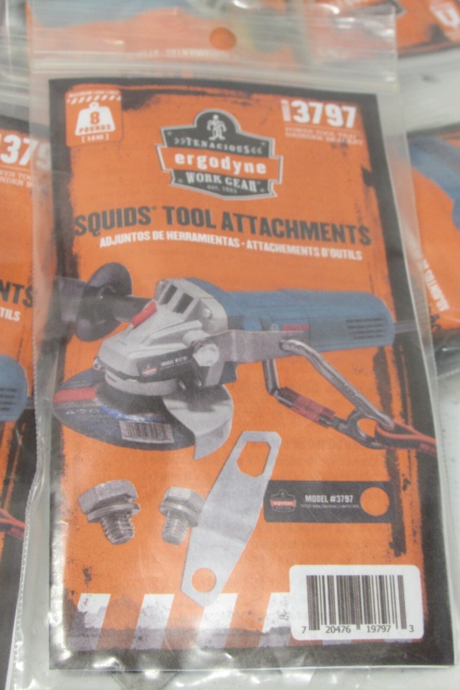 Power Tool Bracket Attachment for Grinders, Ergodyne Squids 3797