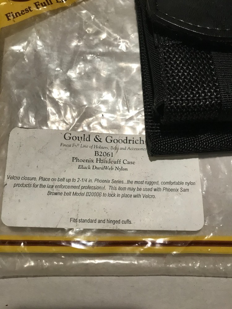 Gould and Goodrich Phoenix Handcuff Case