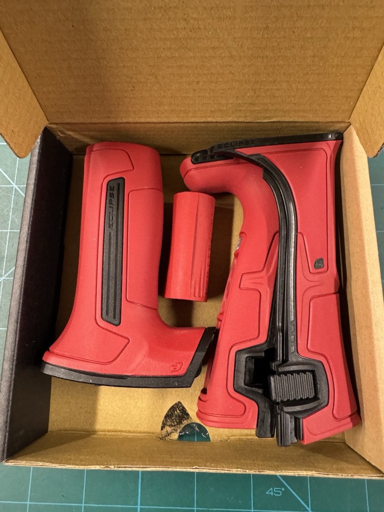 Planet Eclipse CS3 grip kit. RED. BRAND NEW. NOS. RARE!