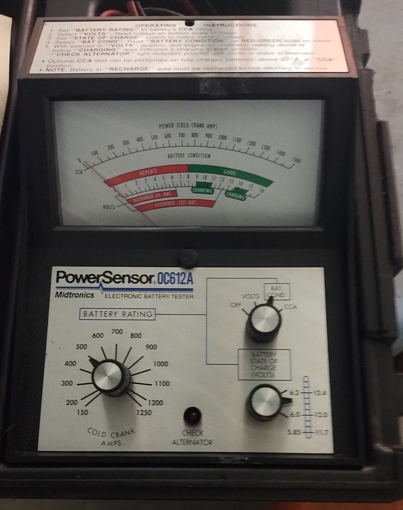 Midtronics Power Sensor OC612A Electronic Battery Tester. Brand New