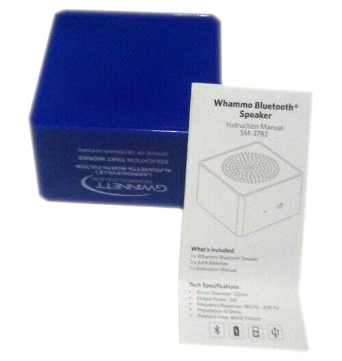 Whammo Bluetooth Speaker SM-3782