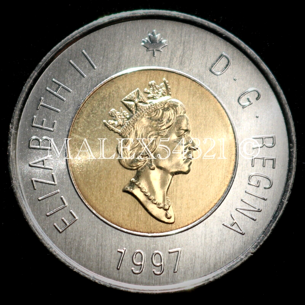 🇨🇦​ 1997 CANADA 2 DOLLARS UNCIRCULATED FROM PROOF-LIKE SET