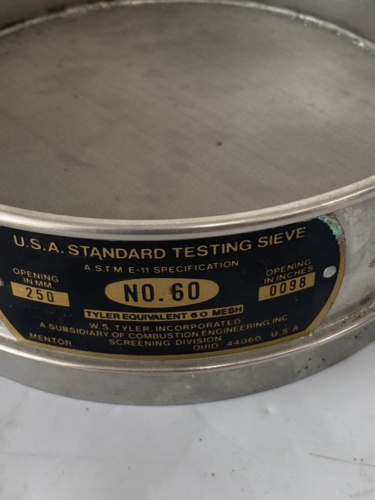 W.S.Tyler - No. 40 - Standard Testing Sieve - 417 Micrometer
