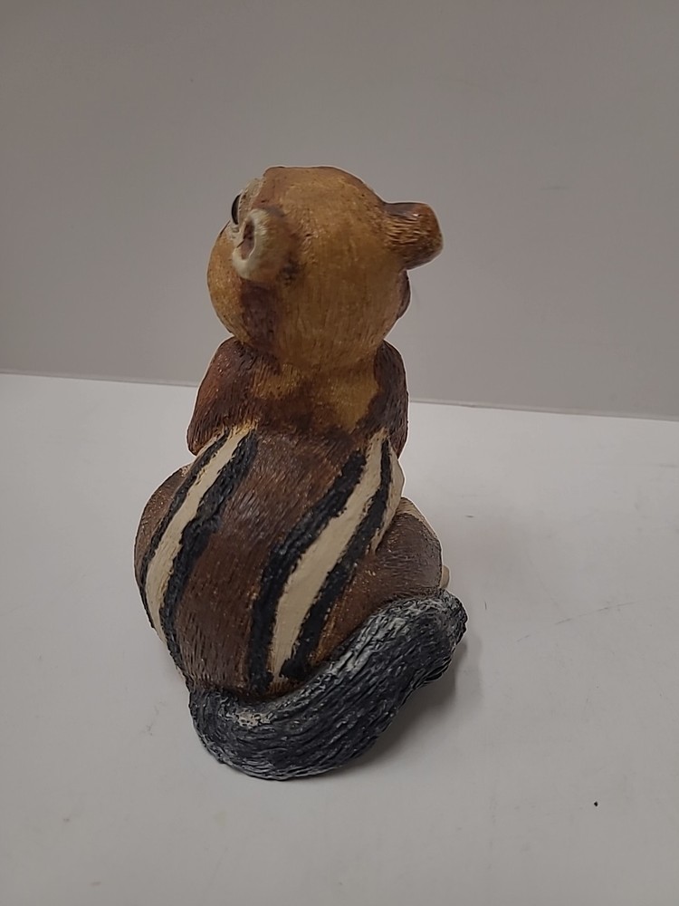 Highly Detailed C.M.O'KELLEY painted Plaster Chipmunk