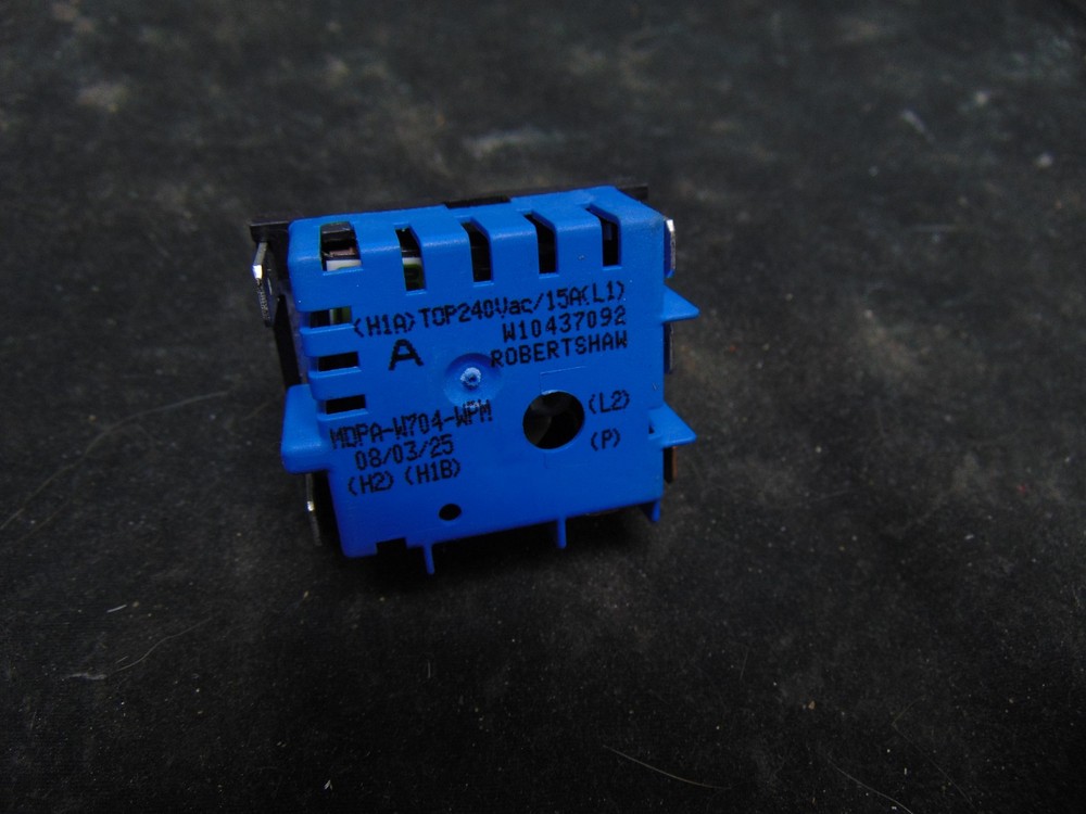 Whirlpool Electric Range WFES3030RB0 Surface Element Switch W10857622
