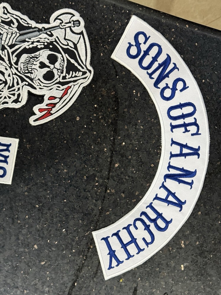 Sons of Anarchy SAMCRO back set Patch