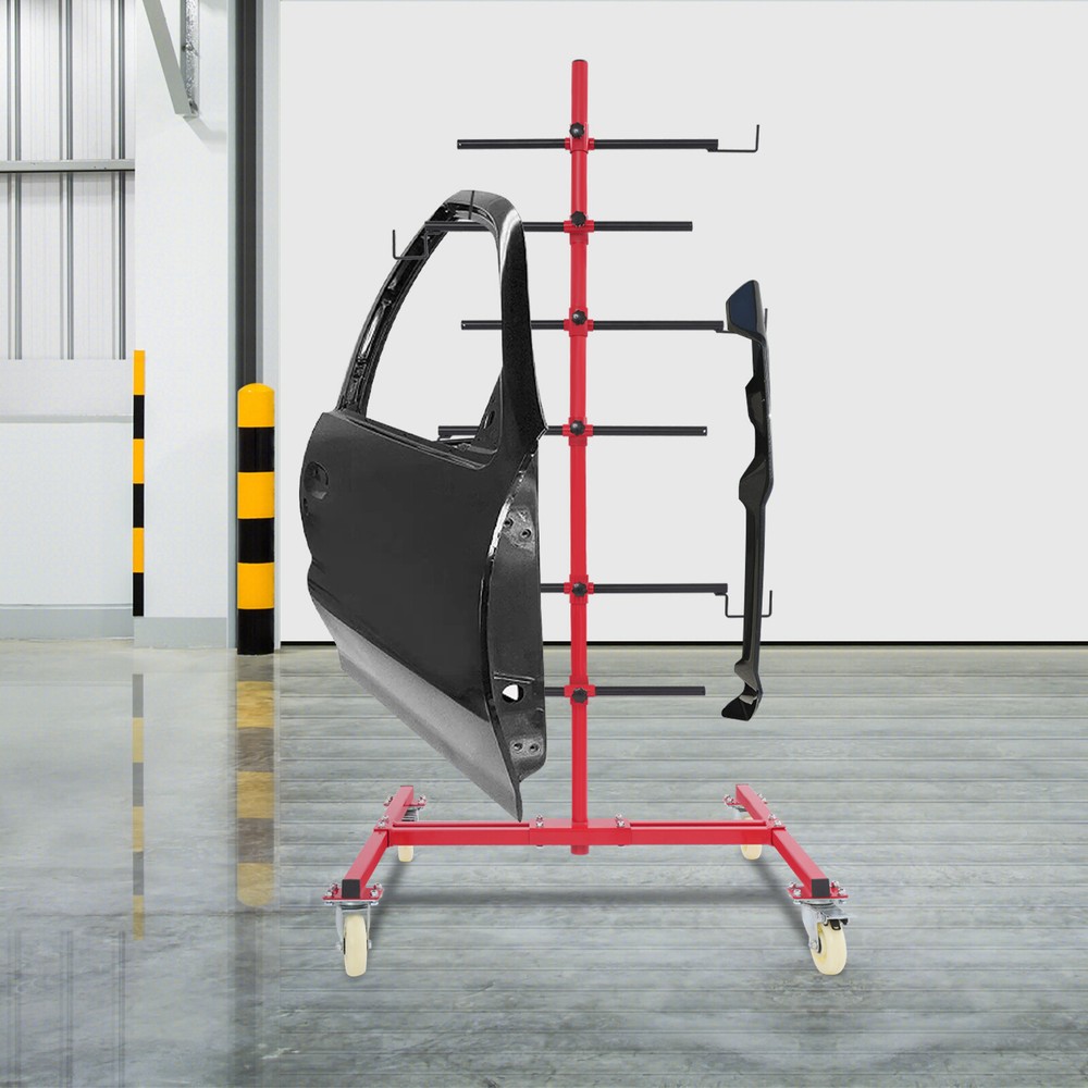 Auto Panel Tree Paint Stand Holder - Hook Levers Securely Hang Automotive Panels