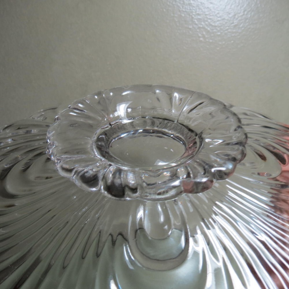 Cambridge Caprice Clear 2 Handled Tidbit Tray