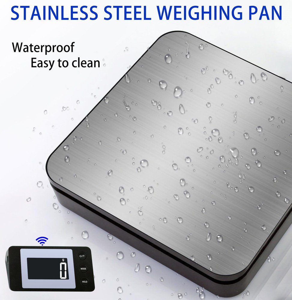 110 LB Digital Postage Shipping Scale LCD Display Hold Tare Function Lightweight