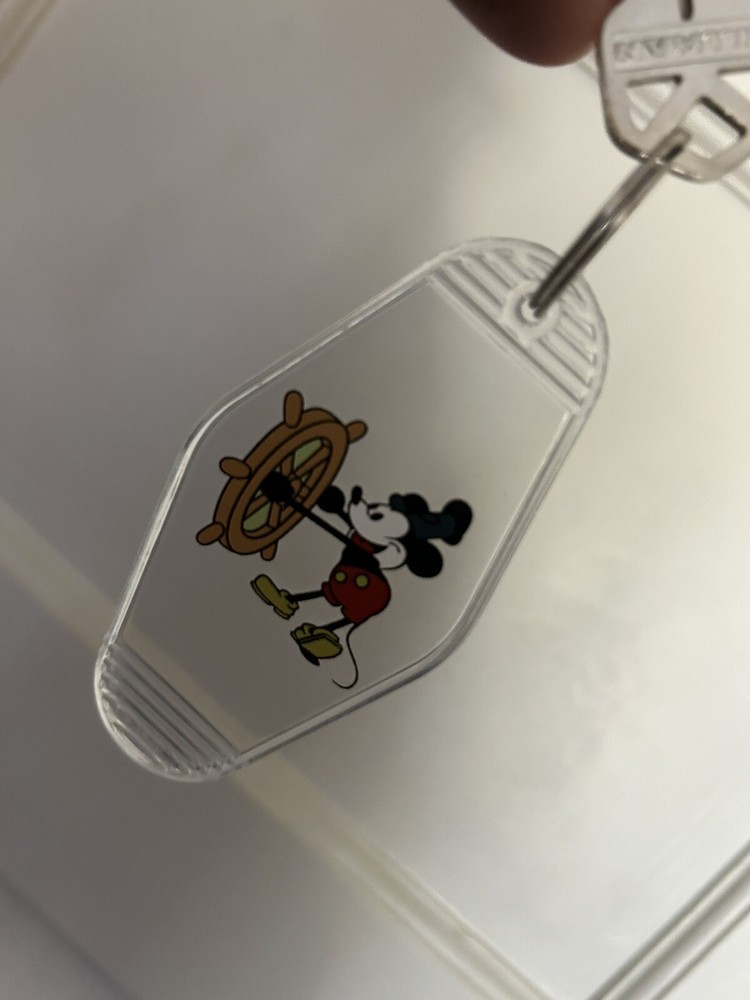 1928 Steamboat Willie Translucent Key Tag