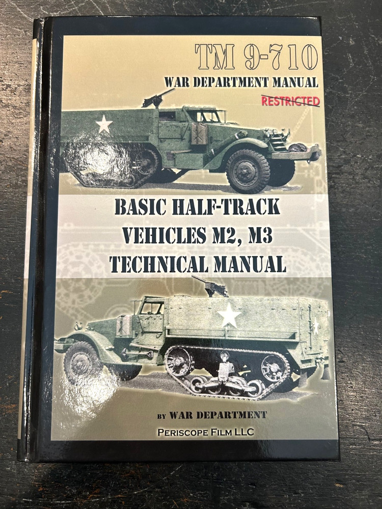 WWII US Halftrack Manual Set