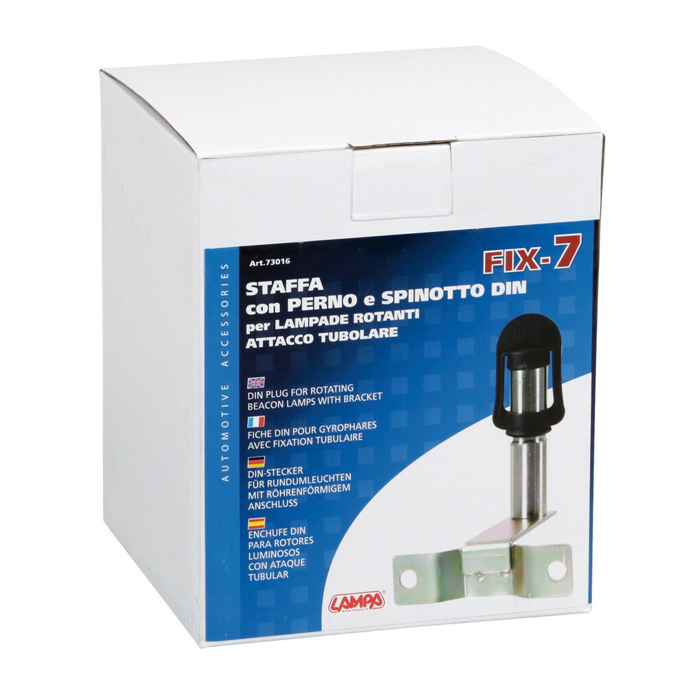 Fix-7, Bolt with DIN Connector for Signal Light, Pipe Connection