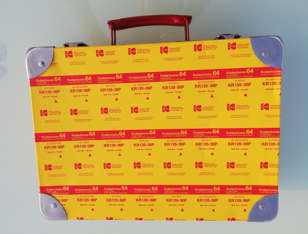 Vintage Kodak Malette Kodachrome 64 Suitcase