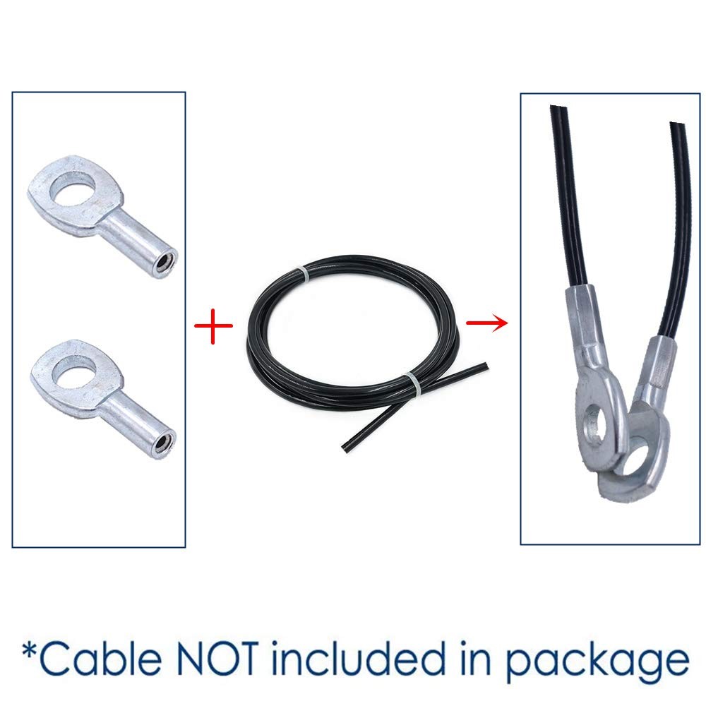 Gym Machine Accessories for 5mm cable, 17pcs set (for M5 cable)